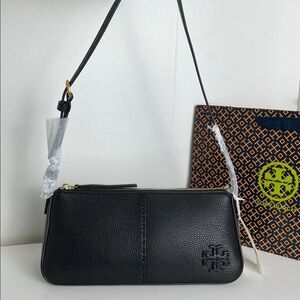 NWT Tory Burch McGraw Wedge Shoulder Bag